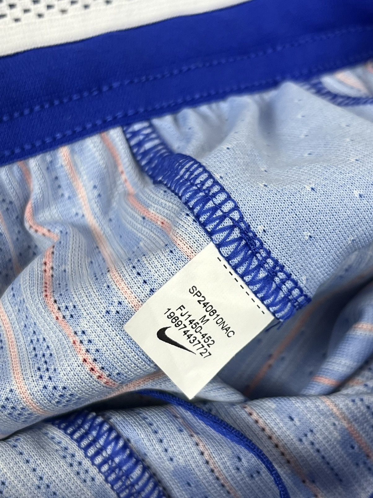 Nike Nike France 2025 #14 Rabiot Soccer Player Issue Match Shorts Size US 32 / EU 48 - 13 Thumbnail