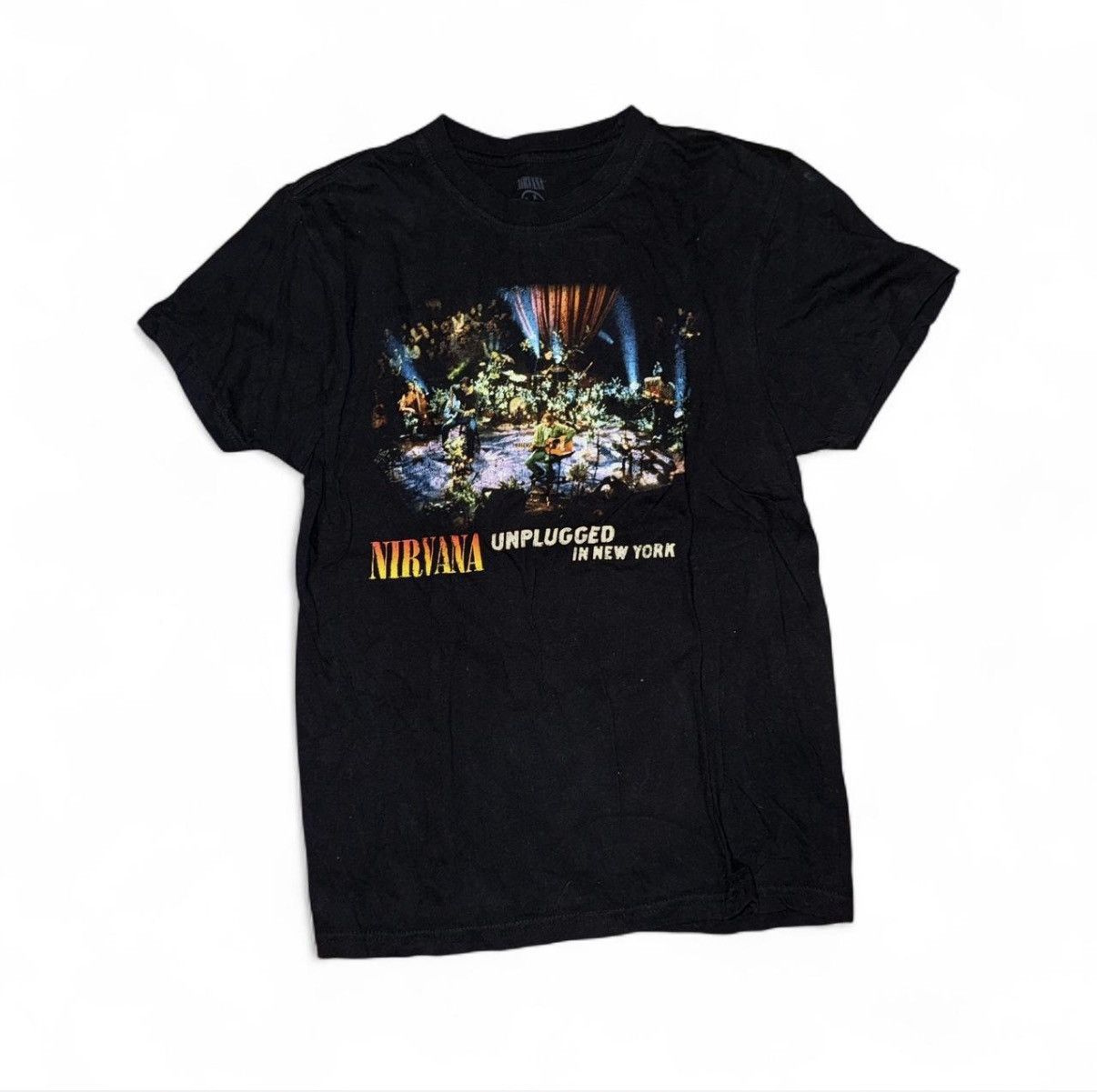 Nirvana Nirvana Unplugged black t-shirt Size US S / EU 44-46 / 1 - 1 Thumbnail