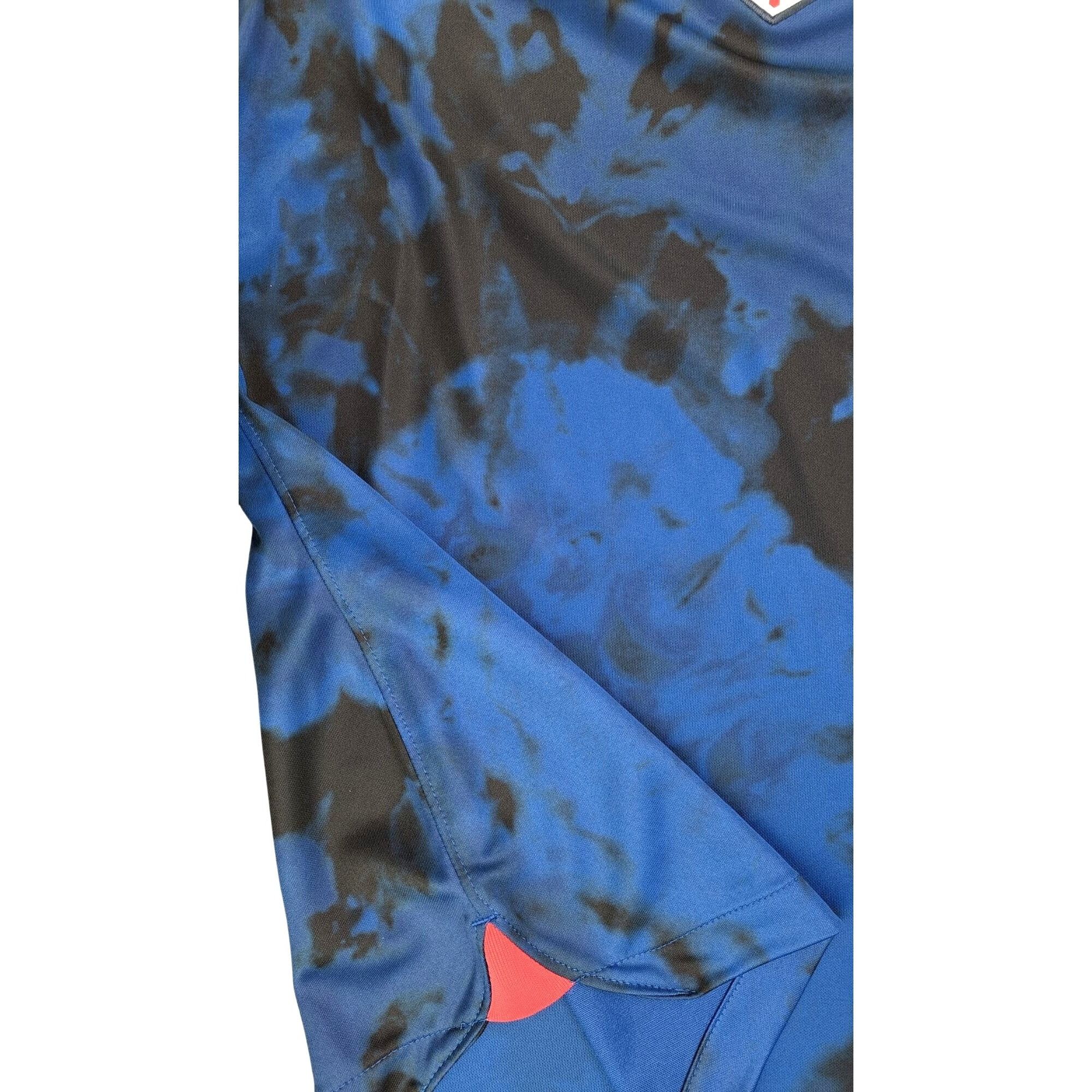 Nike Nike USA Soccer Jersey Blue Black Tie-Dye Slim Fit Dri-Fit Size L / US 10 / IT 46 - 5 Thumbnail