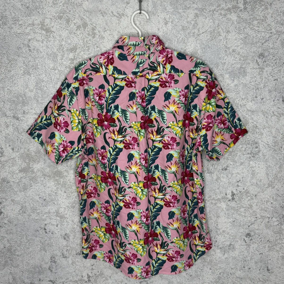 Ralph Lauren Ralph Lauren Shirt Pink Floral Hawaiian Camp Aloha Tropical Size US L / EU 52-54 / 3 - 4 Thumbnail