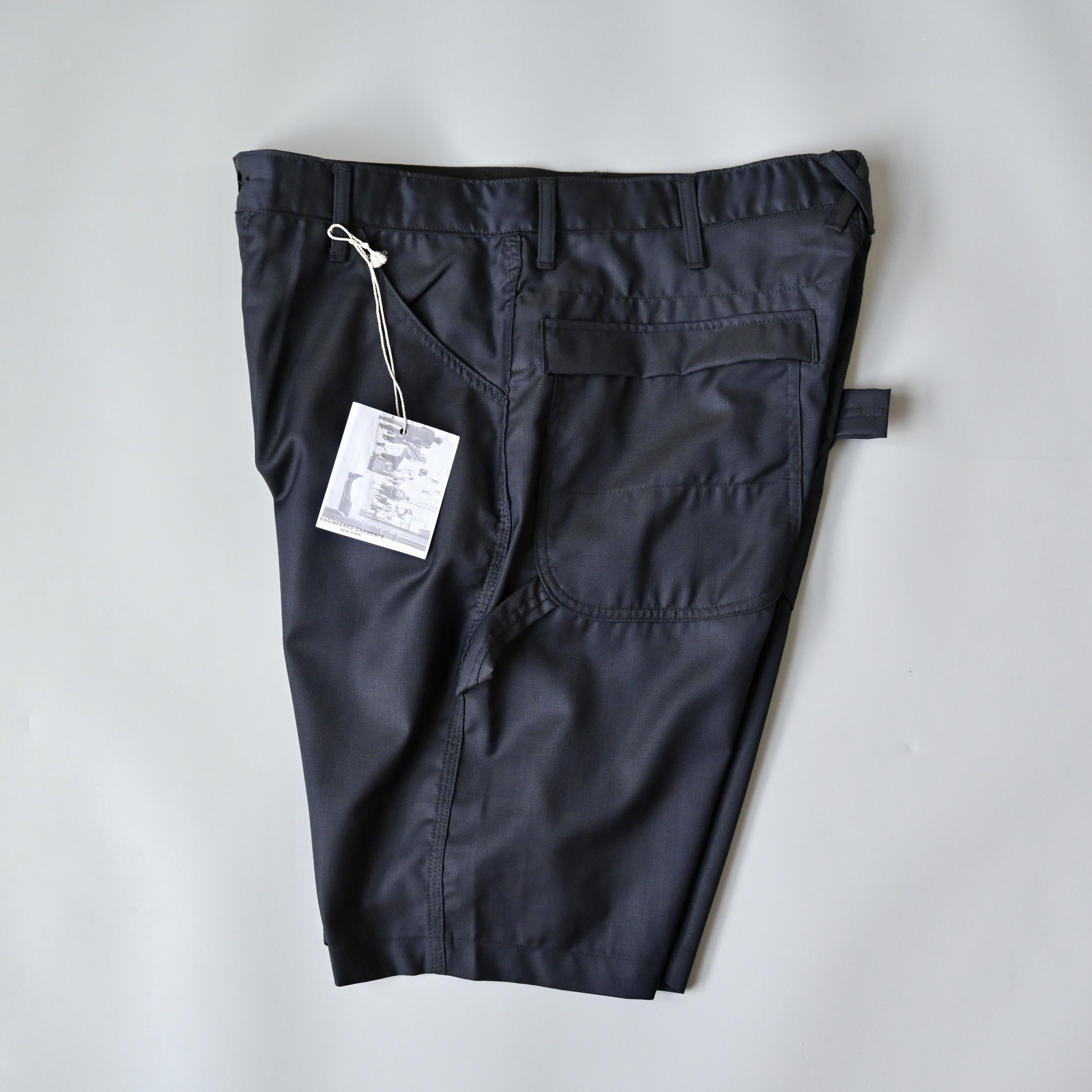 Engineered Garments UNUSED, Engineered Garments, Painter Shorts, Navy Wool, M Size US 37 - 3 Thumbnail