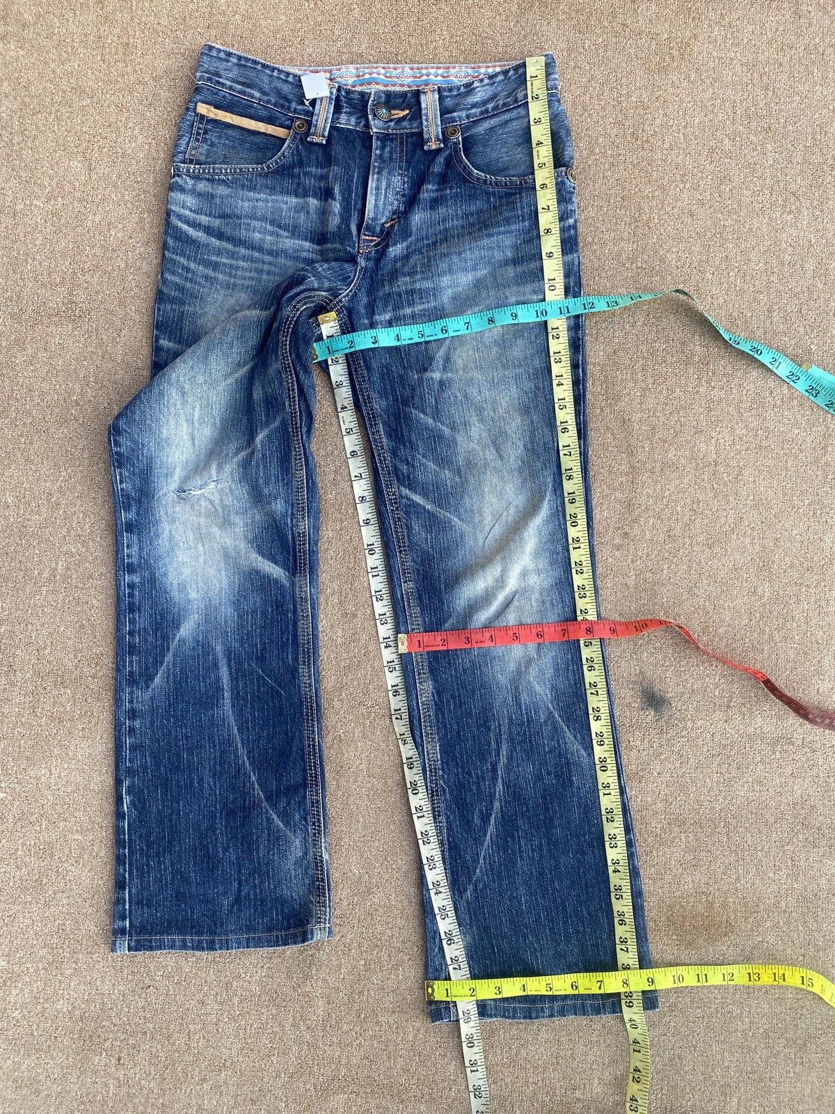 Edwin × PPFM Vintage edwin blue trip flare denim Size US 28 / EU 44 - 8 Thumbnail