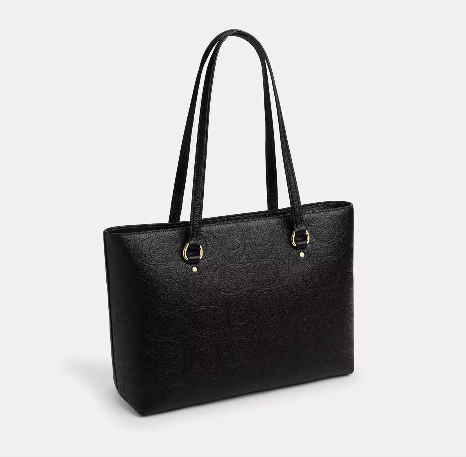Station Tote Bag In Signature Leather CCD49