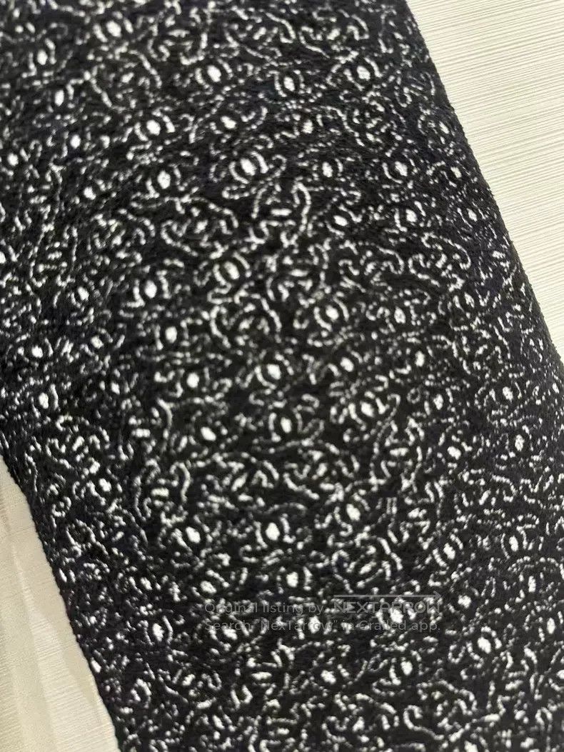 Chanel Chanel 25M coco beach series black full logo pants Size 42" / US 20 - 6 Thumbnail
