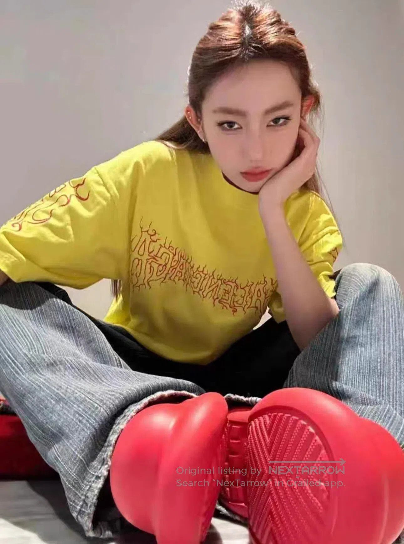 Balenciaga Balenciaga Flame Logo Short-sleeve T-shirt| Size US S / EU 44-46 / 1 - 3 Thumbnail