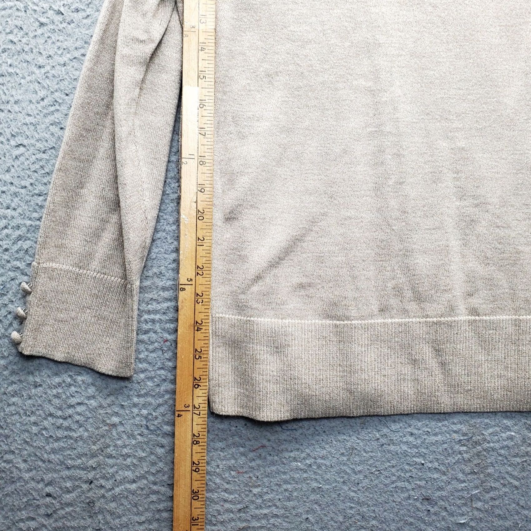 Talbots Talbots Sparkle Sweater Womens M Brown Merino Wool Turtleneck Pullover Knit Shirt Pullover Womens Size M Brown Nutmeg Sparkle 90s? Size M / US 6-8 / IT 42-44 - 3 Thumbnail