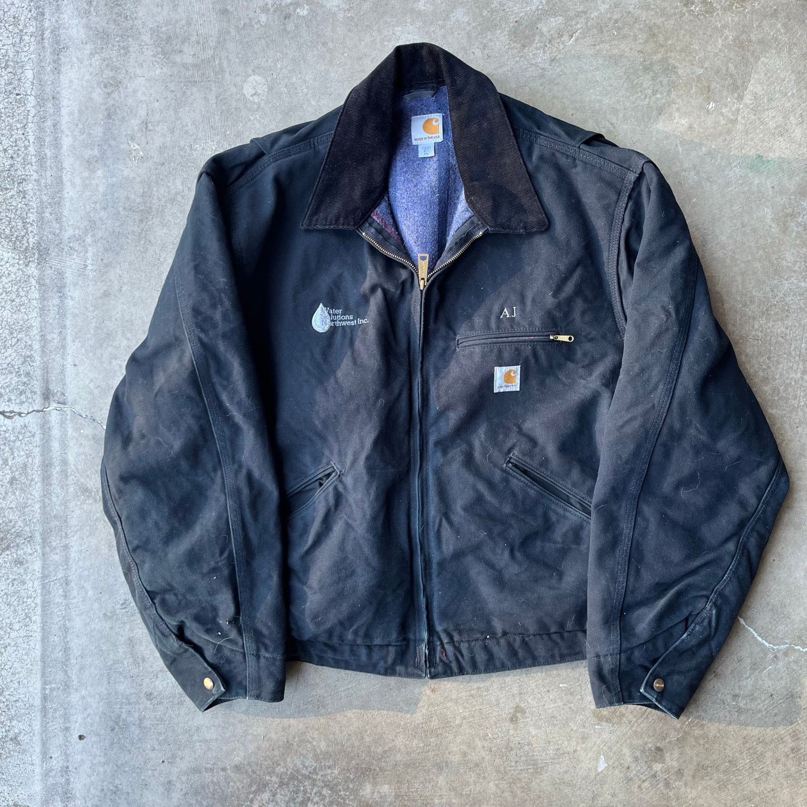Vintage VINTAGE BLACK CARHARTT DETROIT JACKET J97 2XL CARPENTER Size US XXL / EU 58 / 5 - 1 Thumbnail