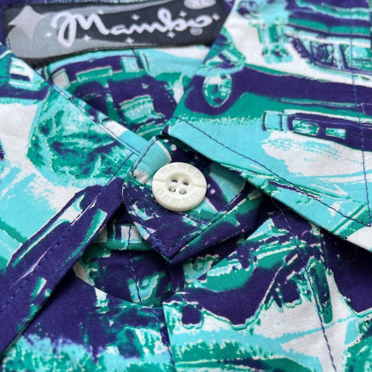 Mambo × Vintage VINTAGE Y2K MAMBO LOUD CAR GIRL BUTTON UPS SHIRT Size US XL / EU 56 / 4 - 6 Thumbnail
