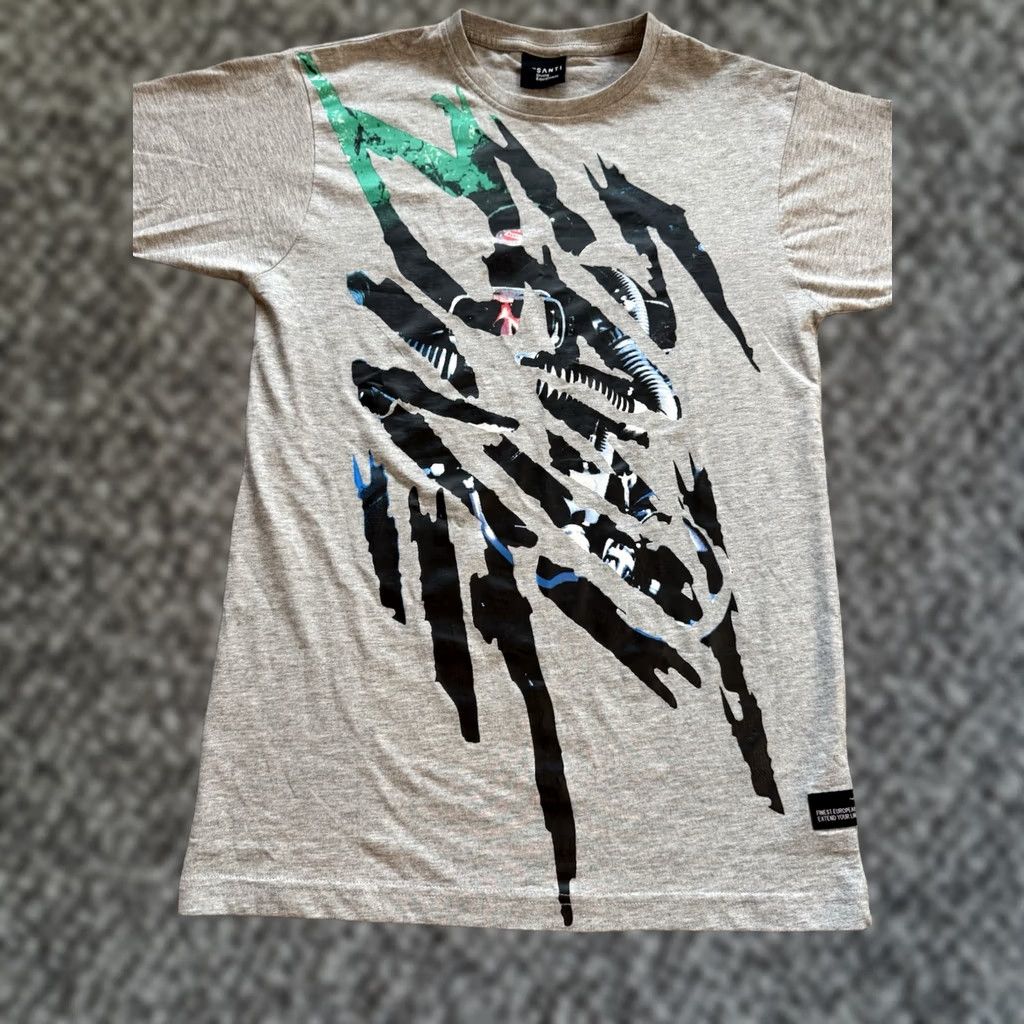 Equipment Santi T-Shirt Shirt Men Sz S Gray Ocean Life Beach Diving Classic Fish Logo Graphic Print Size US S / EU 44-46 / 1 - 1 Thumbnail