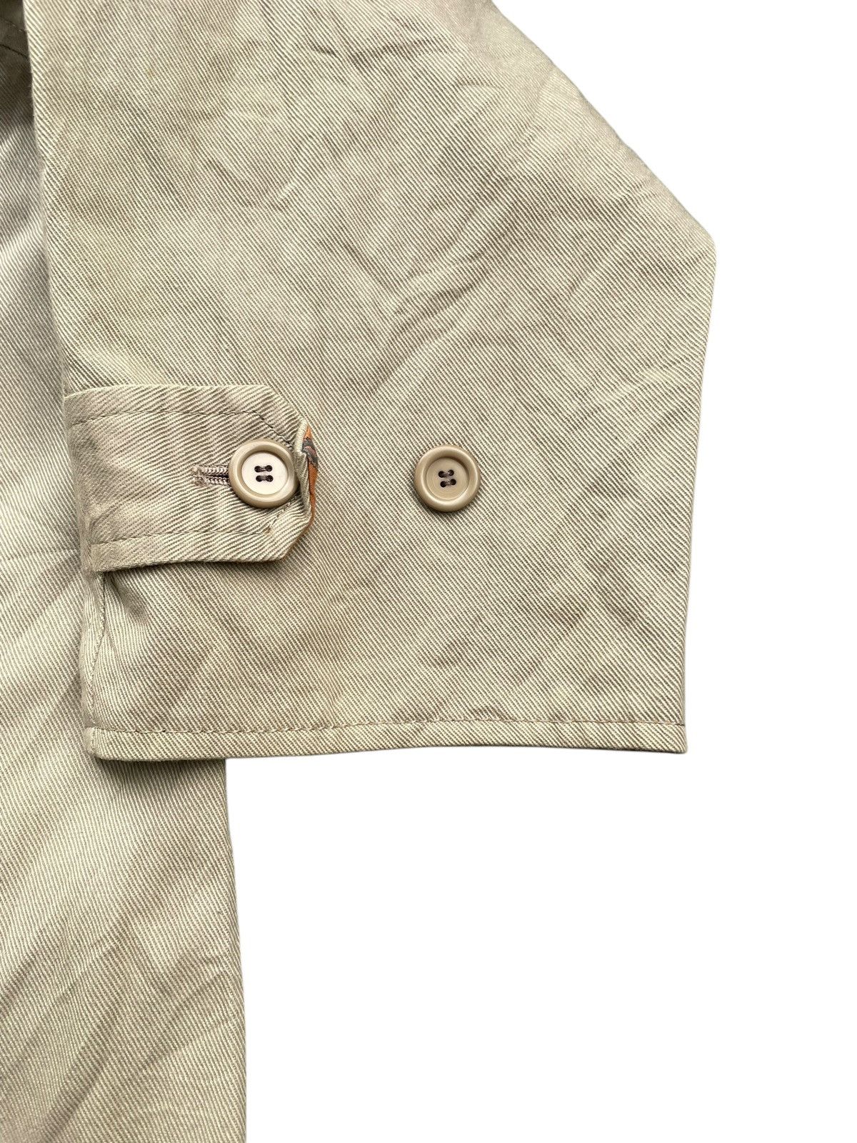 Japanese Brand Melrose Reverseable Paisley Trench Jacket Size US XL / EU 56 / 4 - 9 Thumbnail