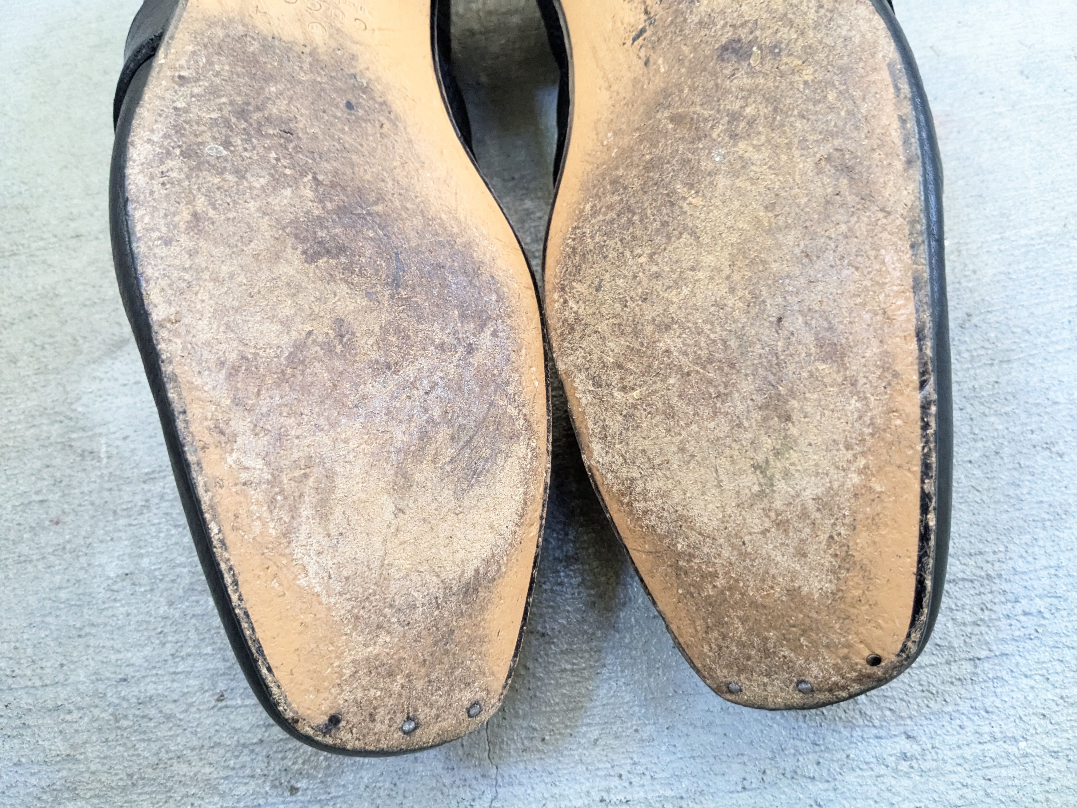 Gucci × Vintage Gucci Horsebit Loafers Black 10 Slip Ons Snaffle Leather Size US 10 / EU 43 - 18 Thumbnail