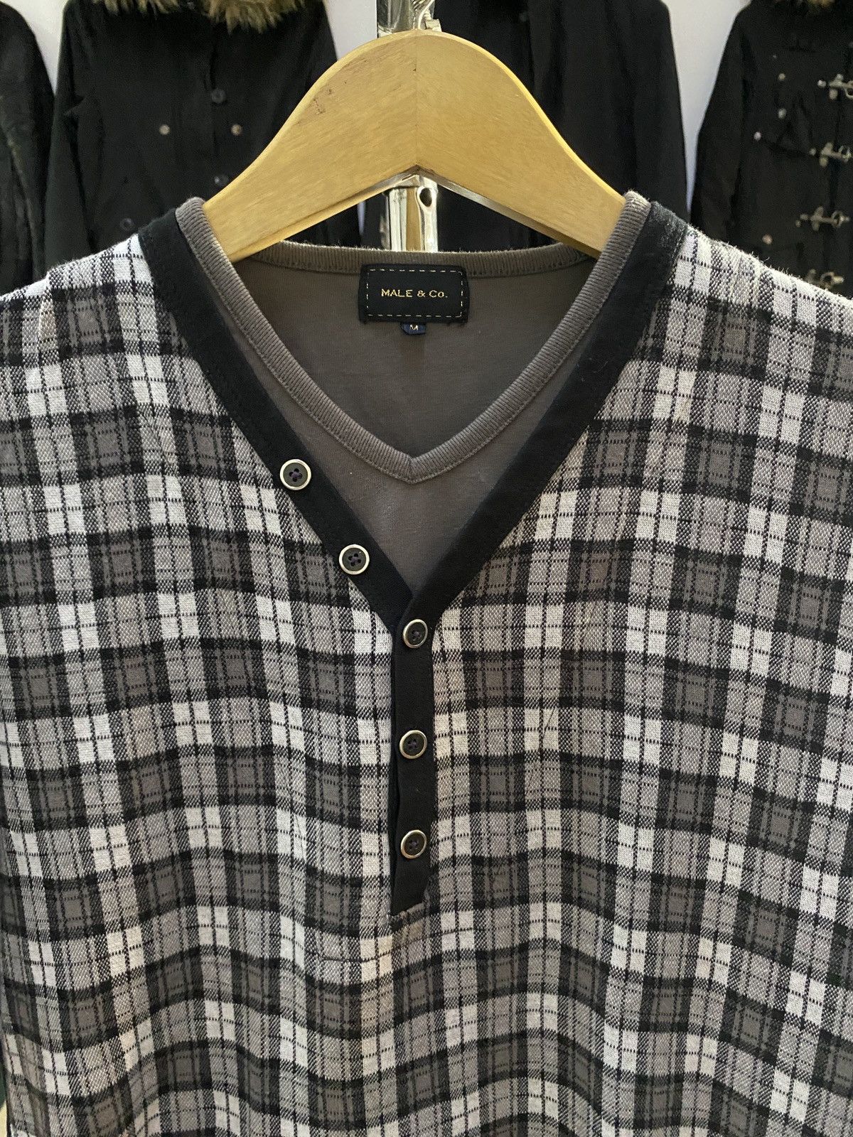 Beauty Beast Japanese Male&co Tartan Tee Shirt Size US M / EU 48-50 / 2 - 4 Thumbnail