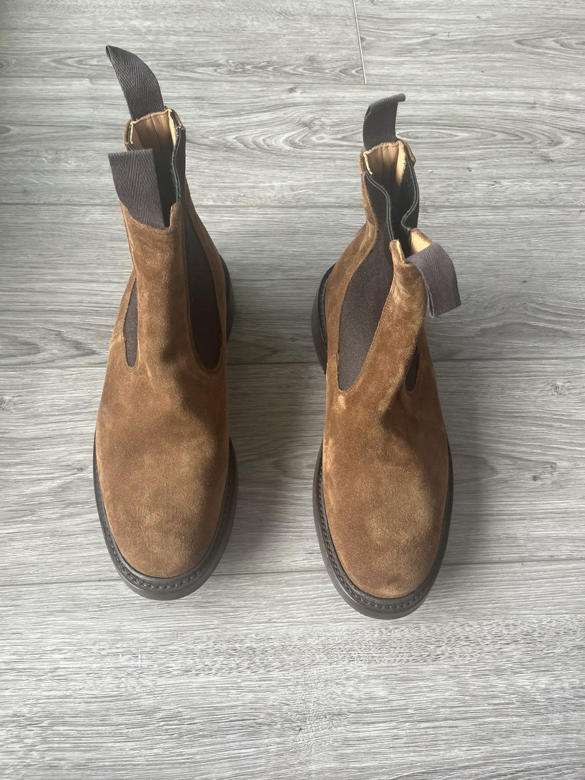 Tricker's Trickers Stephen brown suede boots Size US 10 / EU 43 - 2 Thumbnail