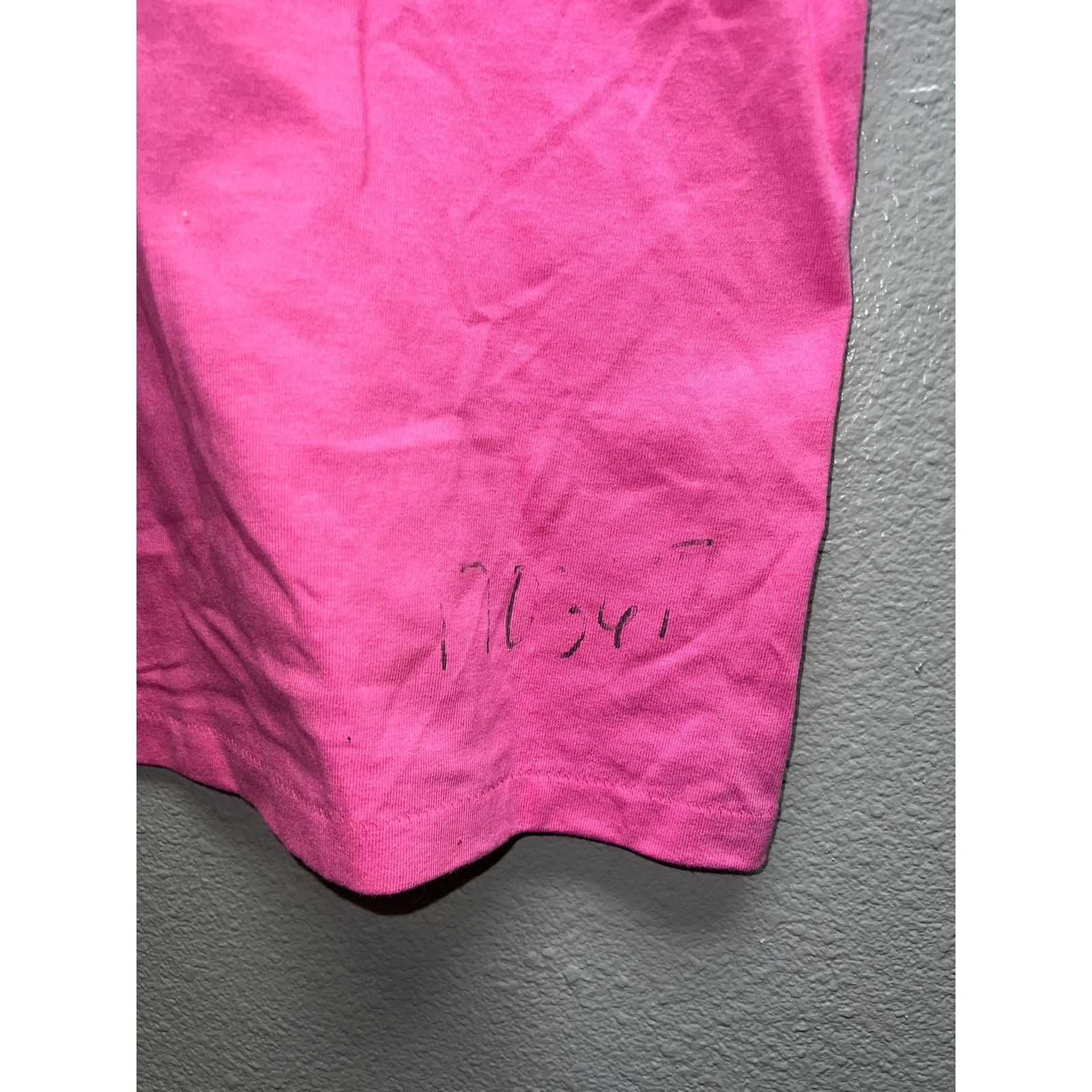 Anvil Vintage Womens Denver Top Shirt Sleeveless Tank Pink 90s XL Size XL / US 12-14 / IT 48-50 - 6 Thumbnail