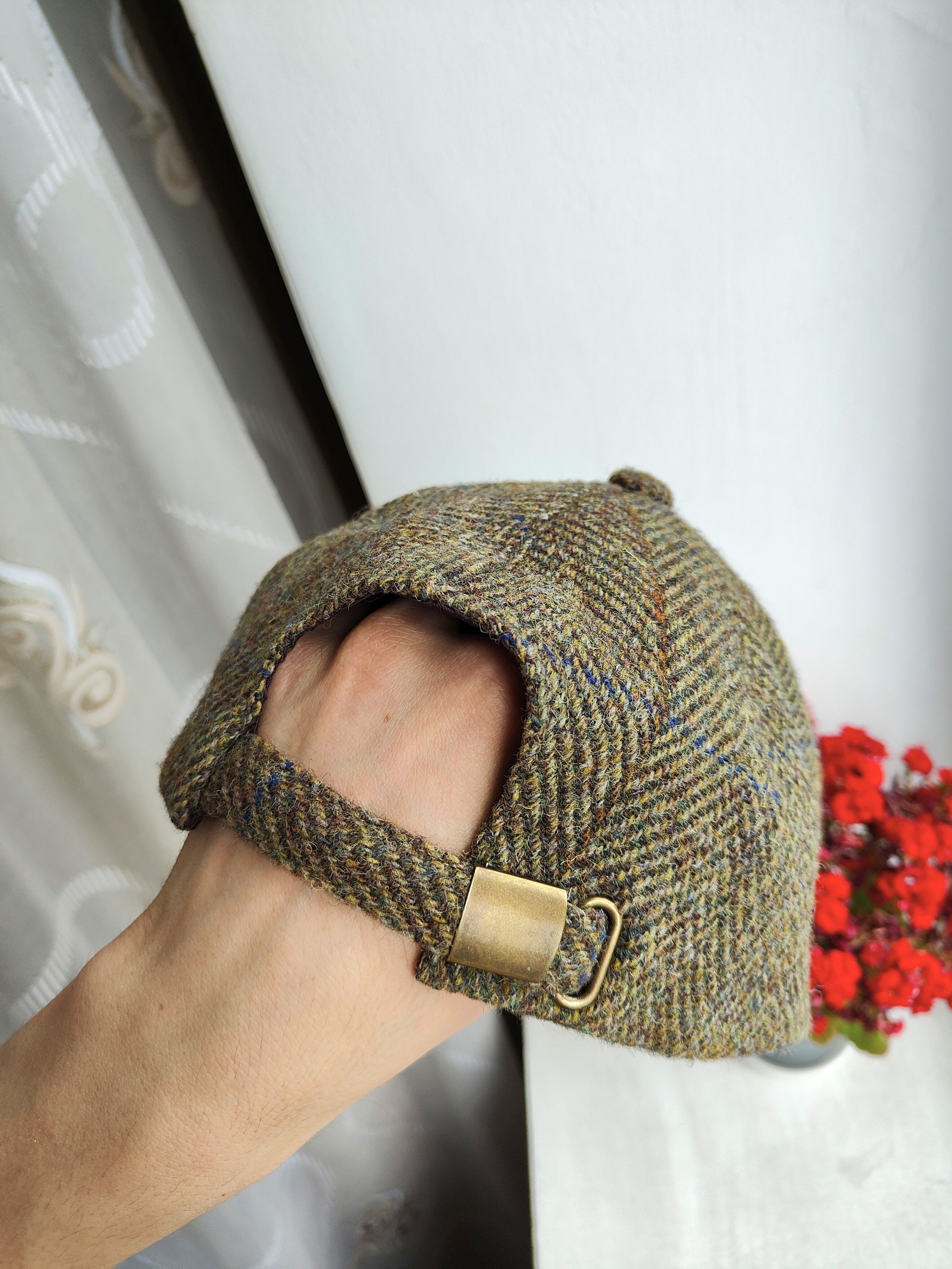 Harris Tweed Harris Tweed Woolen Cap Harris Tweed Hat Size ONE SIZE - 7 Thumbnail