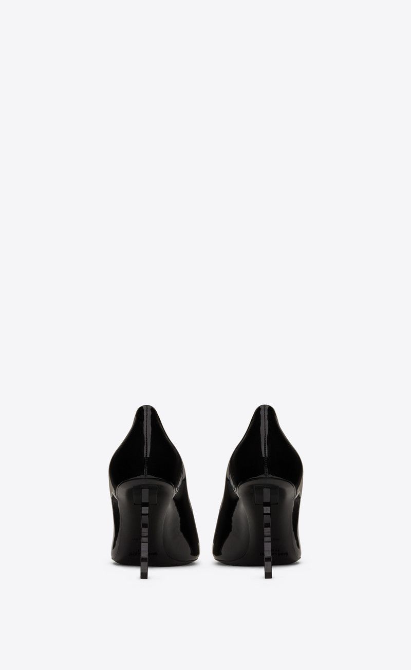 Saint Laurent Paris o1tr1nto0326 484160 Opyum Pumps in Patent Leather Heels Size US 6.5 / IT 36.5 - 3 Thumbnail