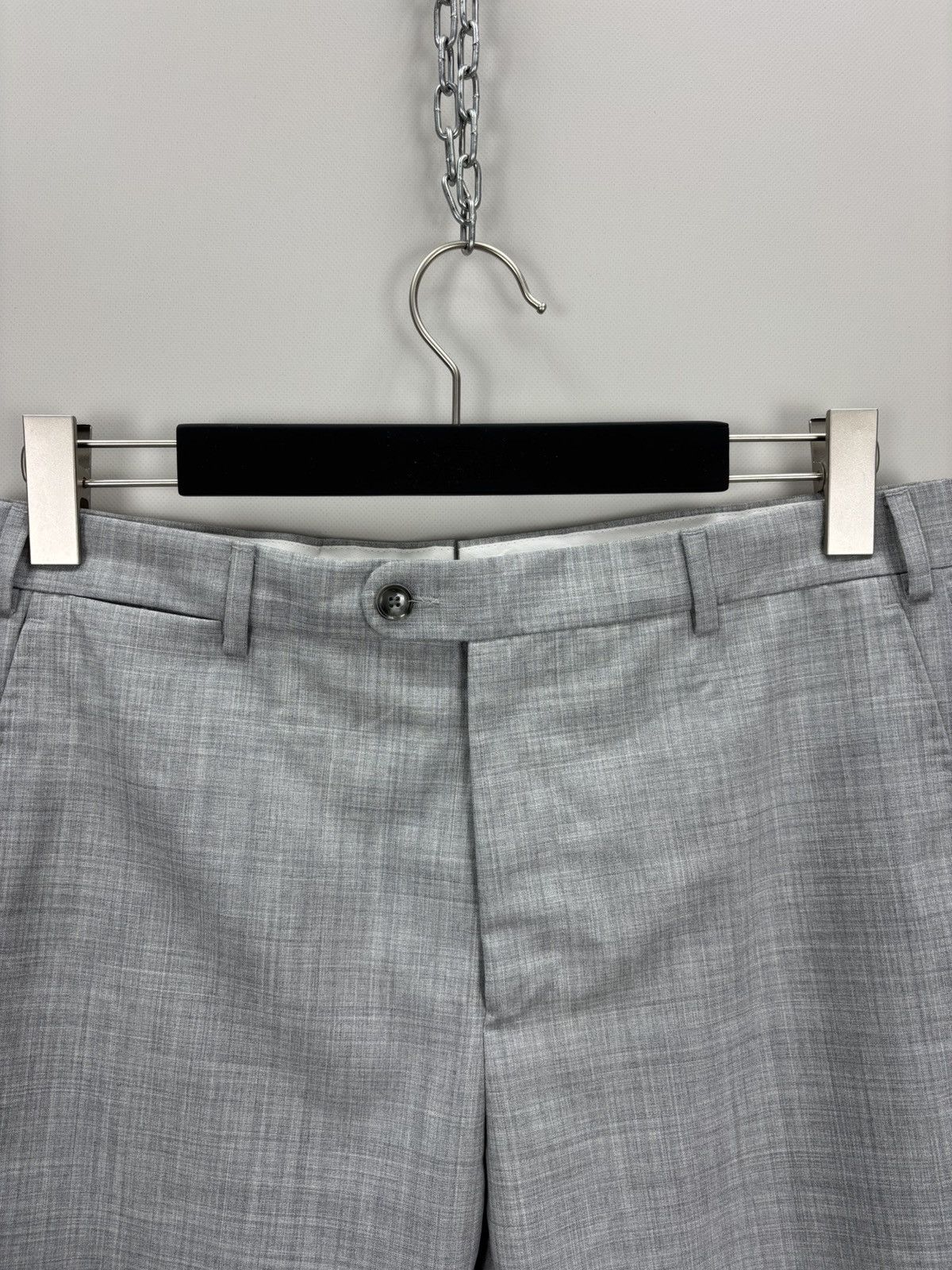 Suitsupply Mens pants Suitsupply Size 48 Color Gray Size US 32 / EU 48 - 4 Thumbnail