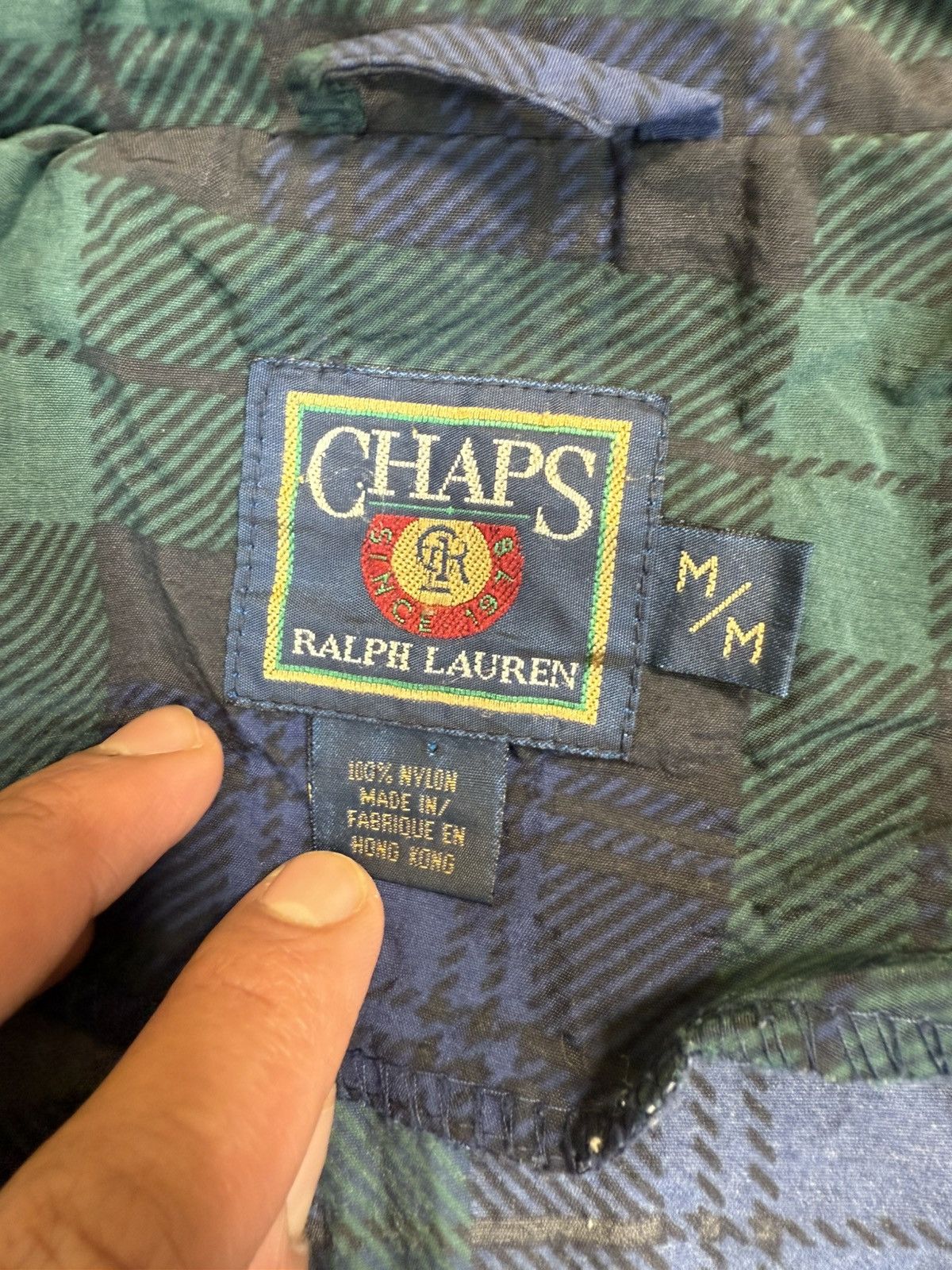Chaps Ralph Lauren ***FINAL DROP***RARE 00s CHAPS RALPH LAUREN CHECKER JACKET M Size US M / EU 48-50 / 2 - 12 Thumbnail