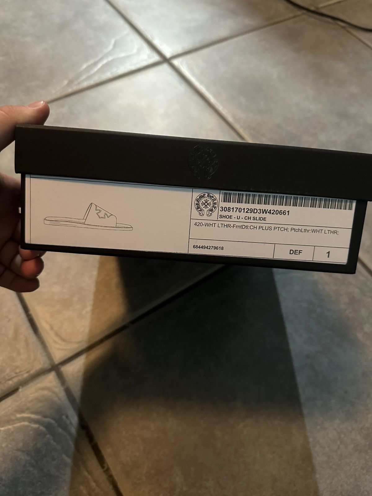 Chrome Hearts Chrome Hearts leather slides Size US 9 / EU 42 - 17 Thumbnail