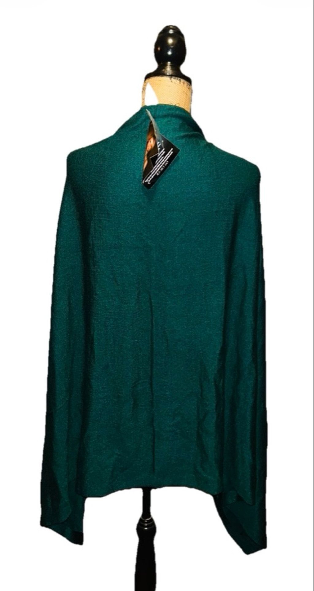 Other NWT Iman Global Chic Collection Forest Green Shawl/Wrap Size L / US 10 / IT 46 - 3 Thumbnail