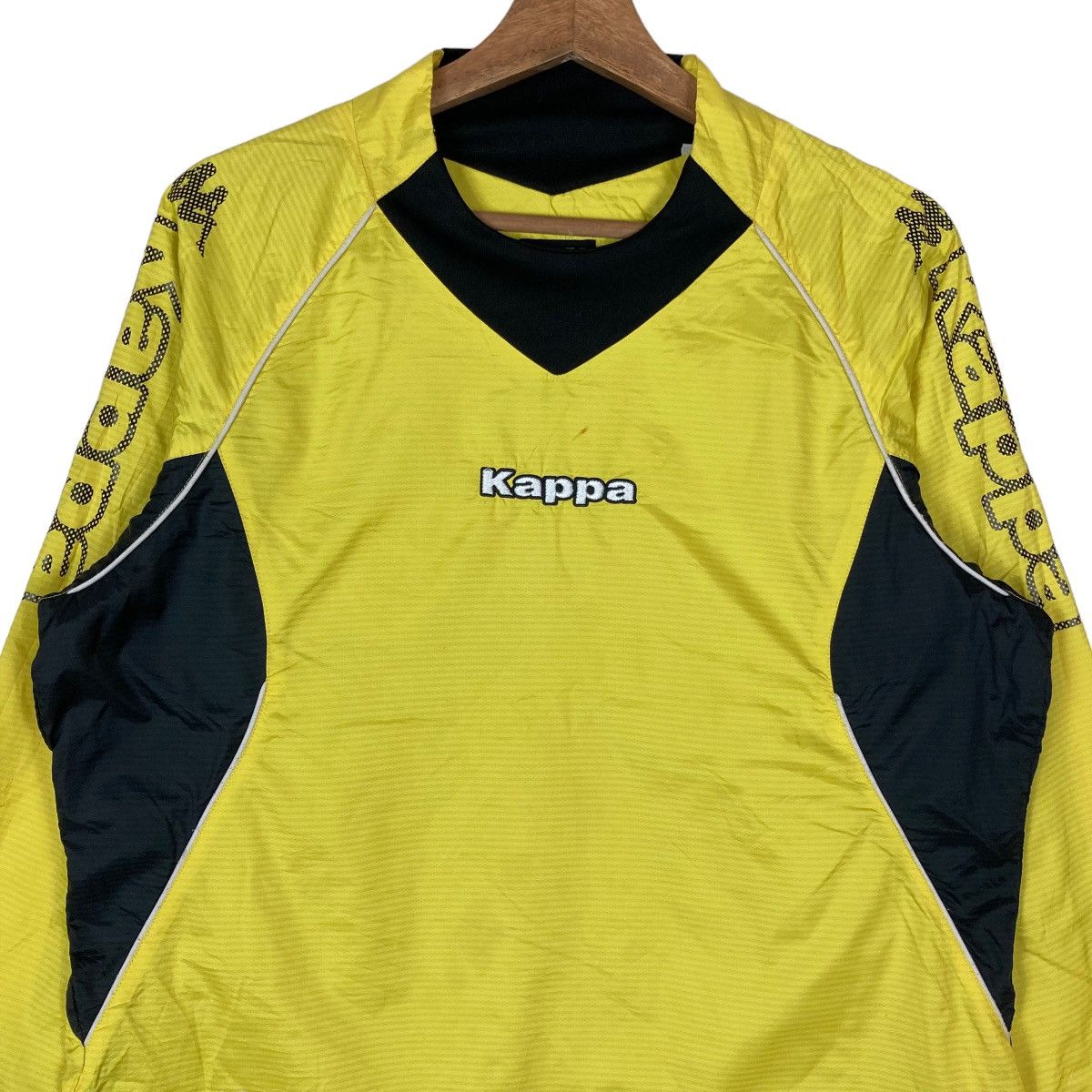Kappa Vintage Kappa Mini Middle Logo Two Tone Pullover Jumper Size US M / EU 48-50 / 2 - 2 Thumbnail