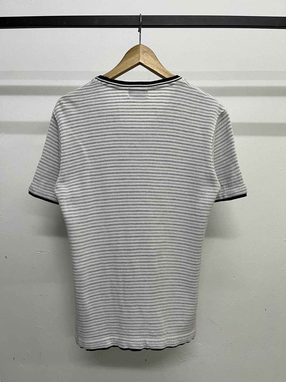 Greg Lauren Nicole Club For Men Striped SS Henley Greg Lauren Inspired Size US M / EU 48-50 / 2 - 2 Thumbnail