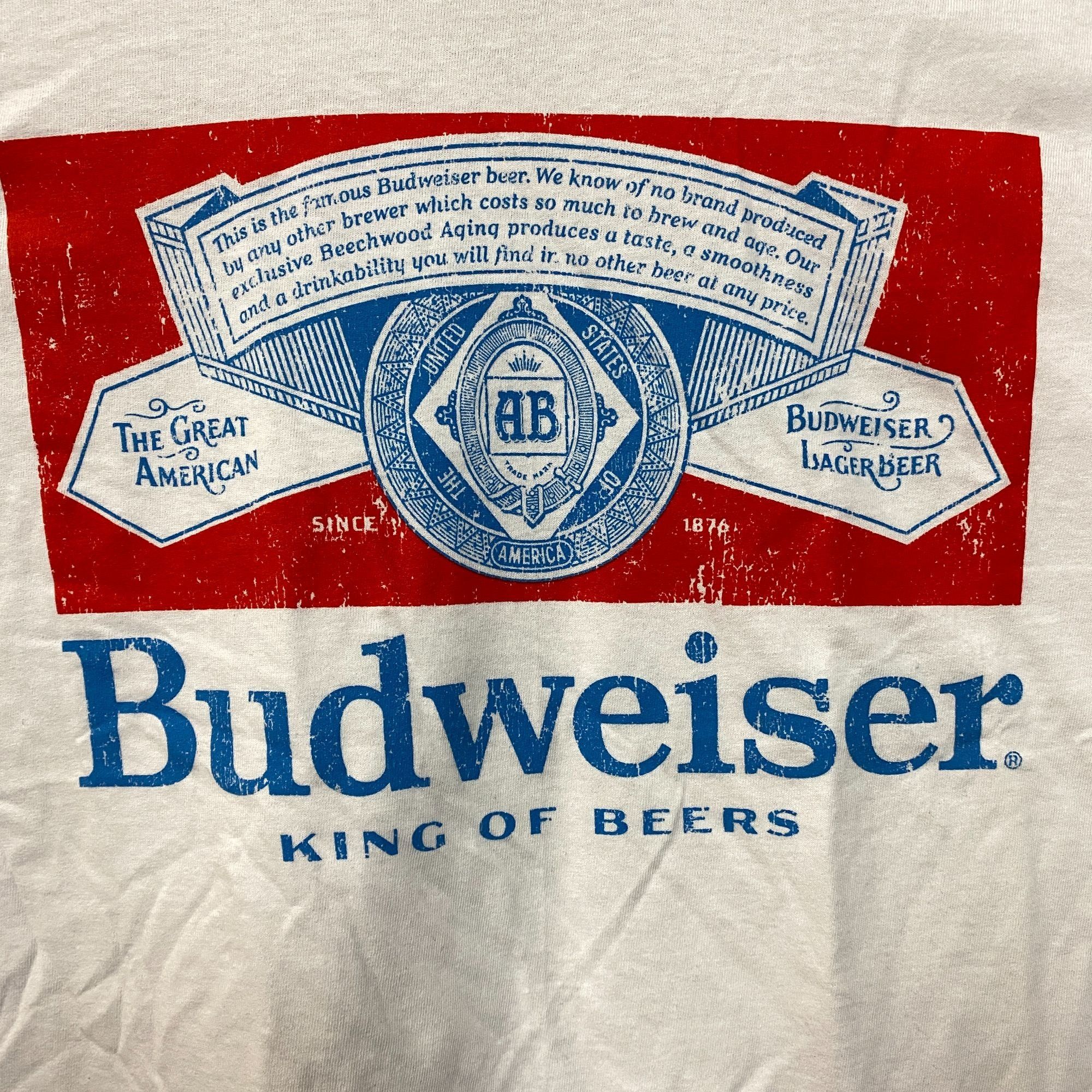 Budweiser Budweiser King Of Beers Vintage Style T-Shirt XL Size US XL / EU 56 / 4 - 2 Thumbnail