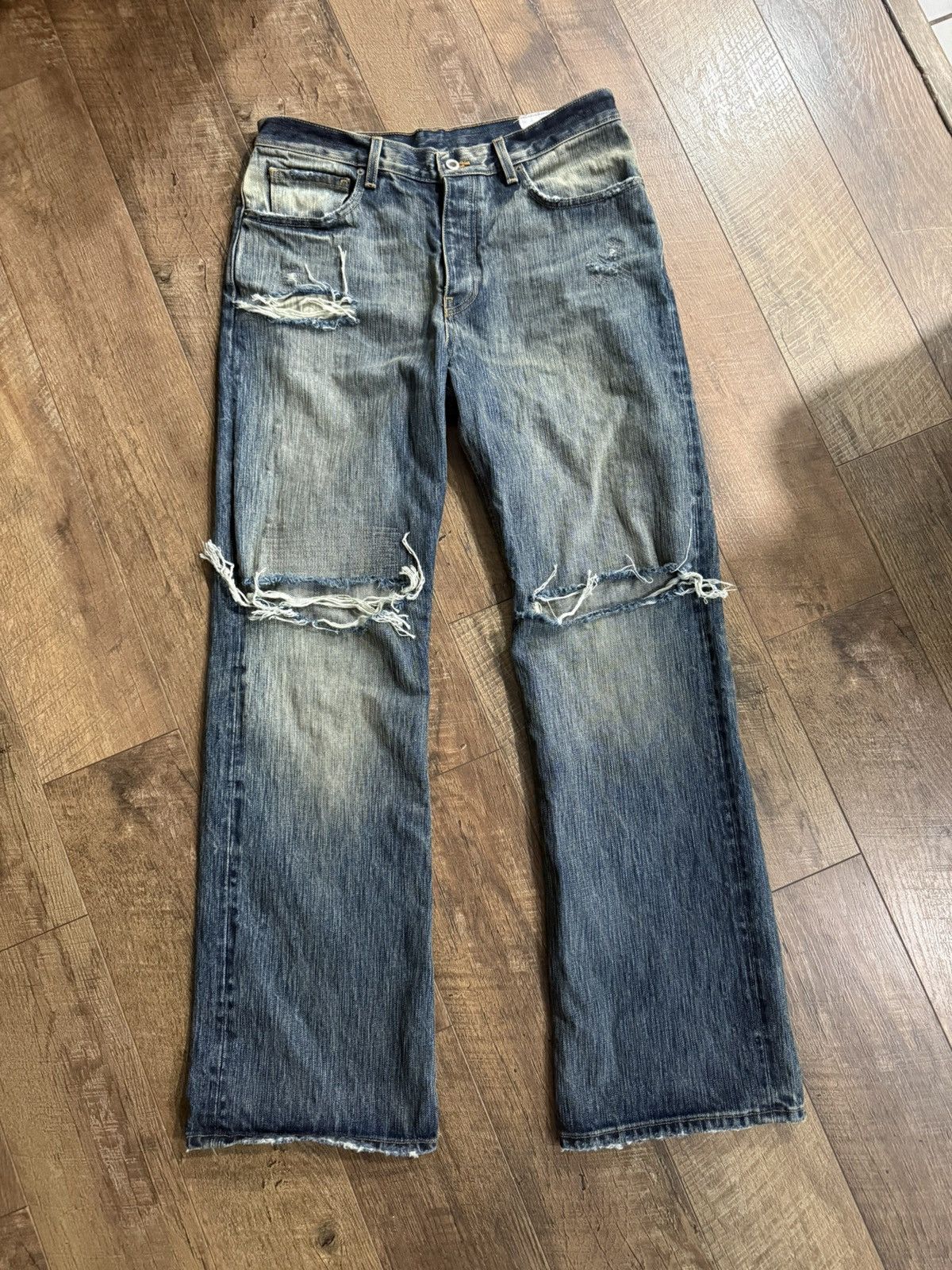 K-Two Studios Ktwo studios raw 18oz indigo heavy Denim | Grailed