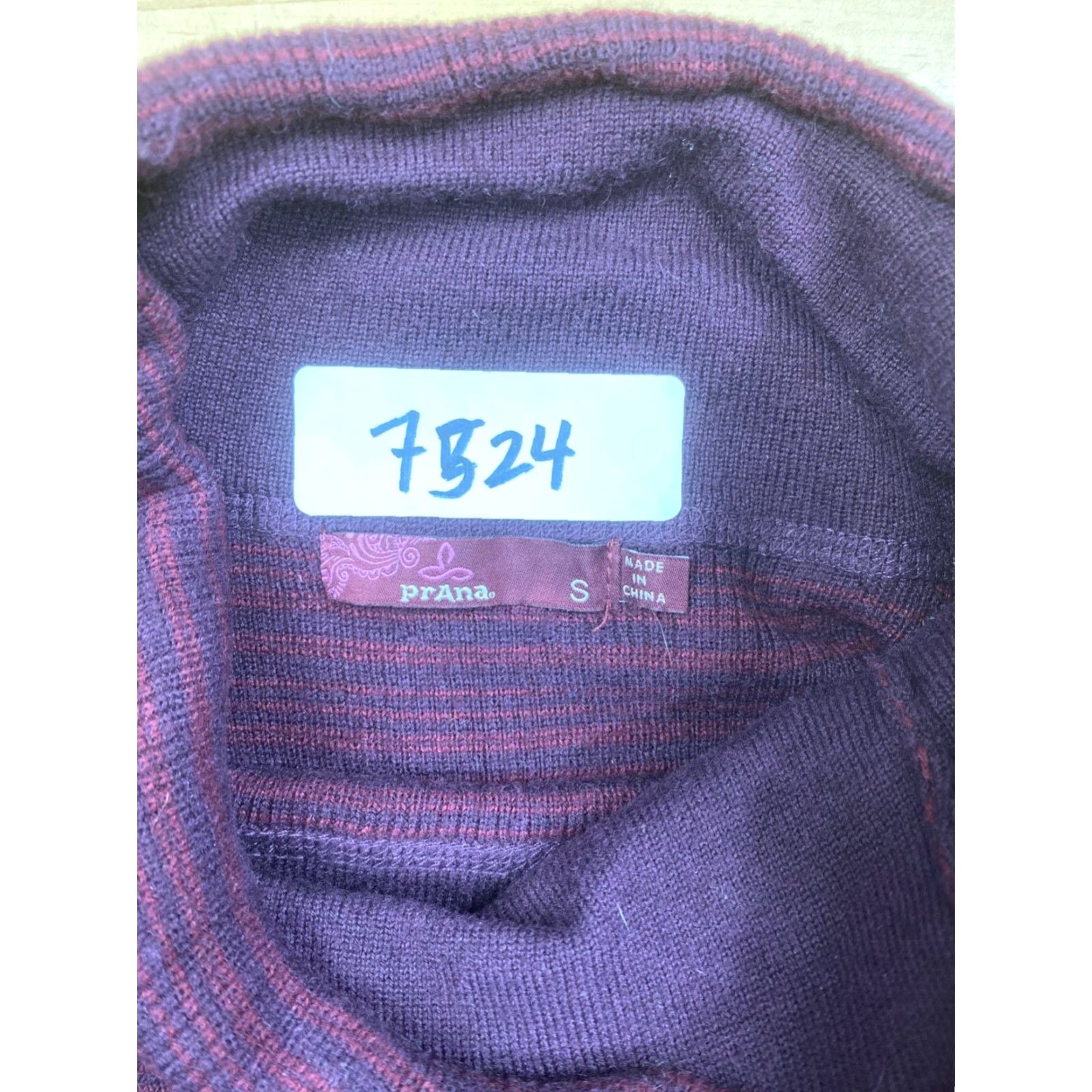 Prana prAna Womens Sweater Dress S Purple Casual Cowl Neck Long Sleeve Size S / US 4 / IT 40 - 2 Thumbnail