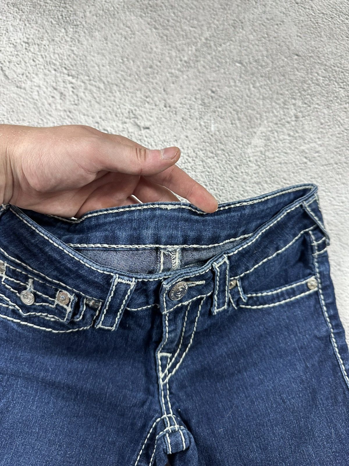 True Religion True Religion Skinny Denim Jeans Old Money Style Y2K Size 30" / US 8 / IT 44 - 8 Thumbnail