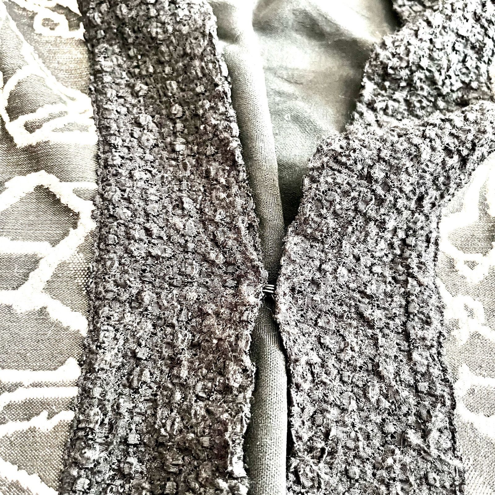 Chicos Chicos Patchwork Jacquard Duster Long Cardigan Coatigan Size XL / US 12-14 / IT 48-50 - 7 Thumbnail