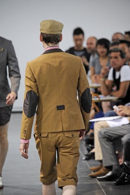 Junya Watanabe RUNWAY SS2010 Elbow Patched Blazer Size 46R - 2 Thumbnail