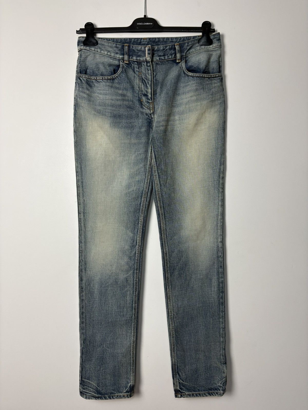 Givenchy Givenchy Light Wash Slim Fit Denim Jeans Luxury Designer Size US 30 / EU 46 - 5 Thumbnail