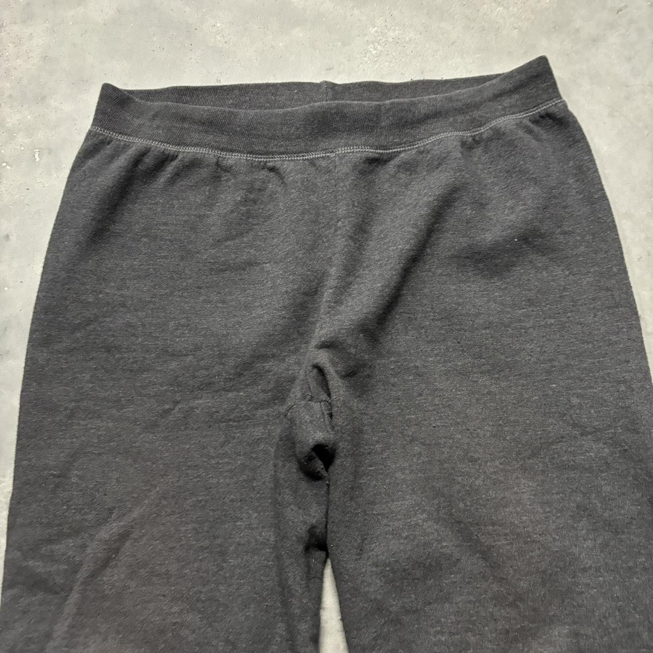 Japanese Brand × Vintage Crazy Vintage Y2K/2000s Dark Grey Skater Essential Sweatpants! Size US 34 / EU 50 - 4 Thumbnail