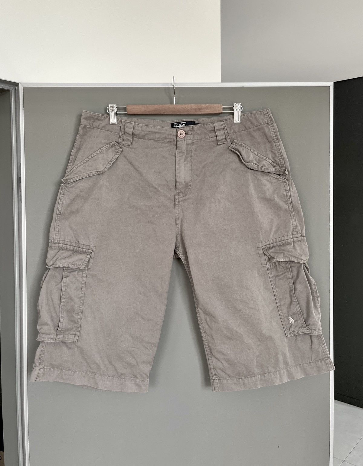 Polo Ralph Lauren Vintage Polo Ralph Lauren Cargo Shorts Size US 36 / EU 52 - 2 Thumbnail