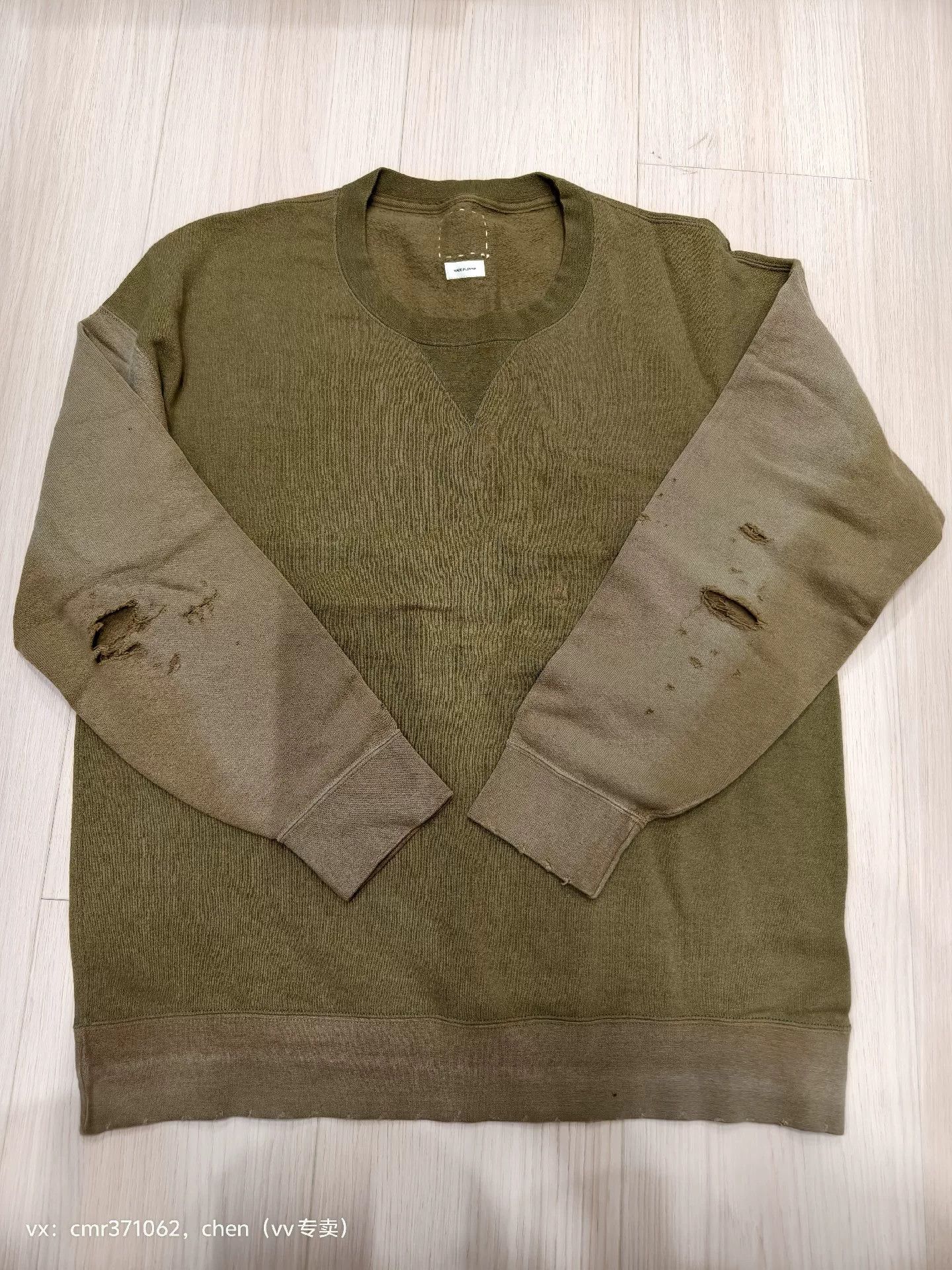 Visvim visvim 20SS Jumbo Crash Sweatshirt Size US M / EU 48-50 / 2 - 1 Thumbnail
