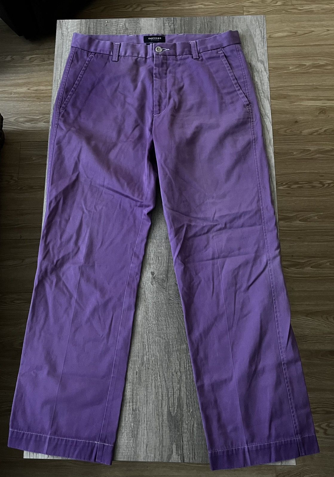 Dockers × Vintage Purple Dockers Pants Size US 34 / EU 50 - 1 Thumbnail