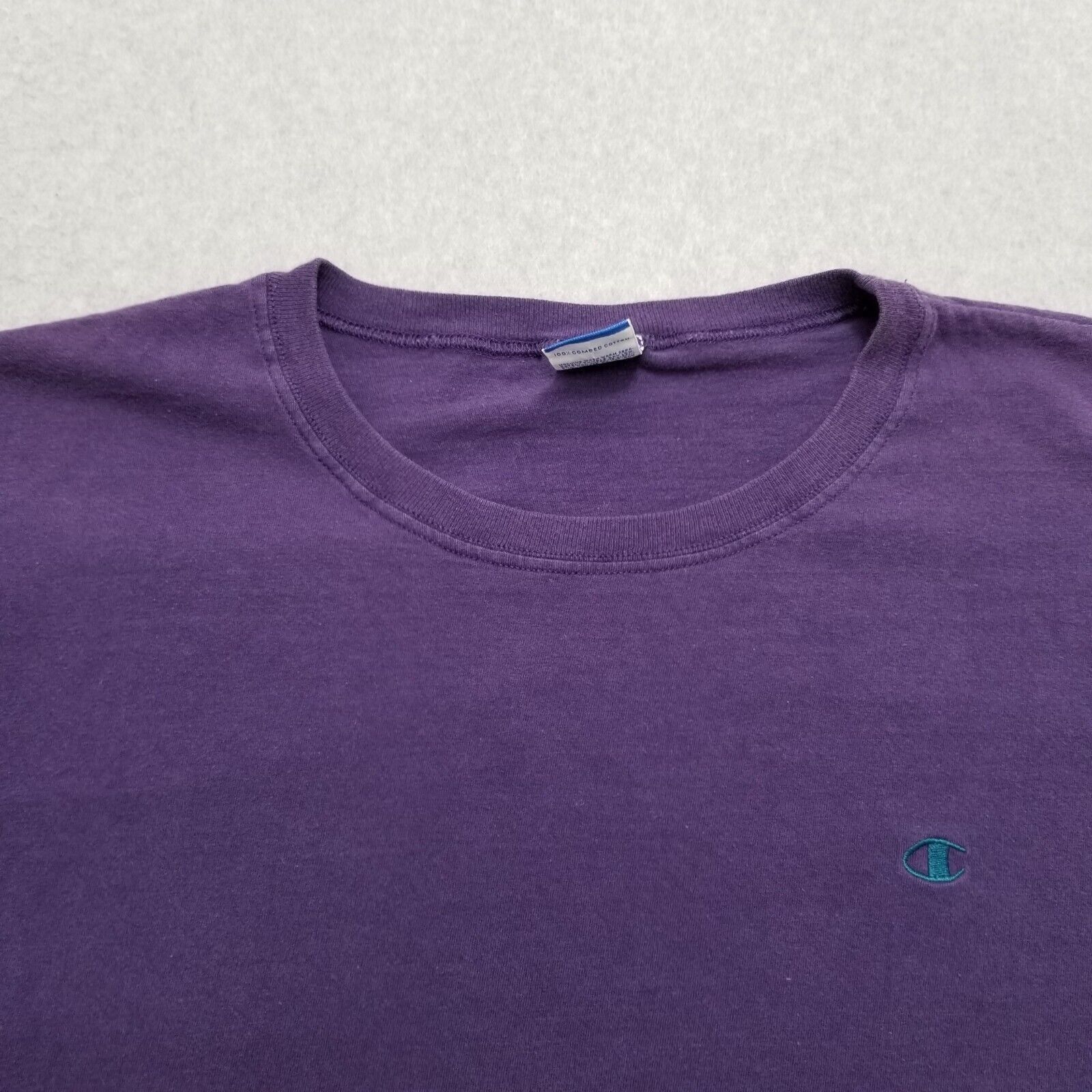 Champion Vintage Champion Shirt Mens XL Short Sleeve Crew Neck Plain Size US XL / EU 56 / 4 - 5 Thumbnail