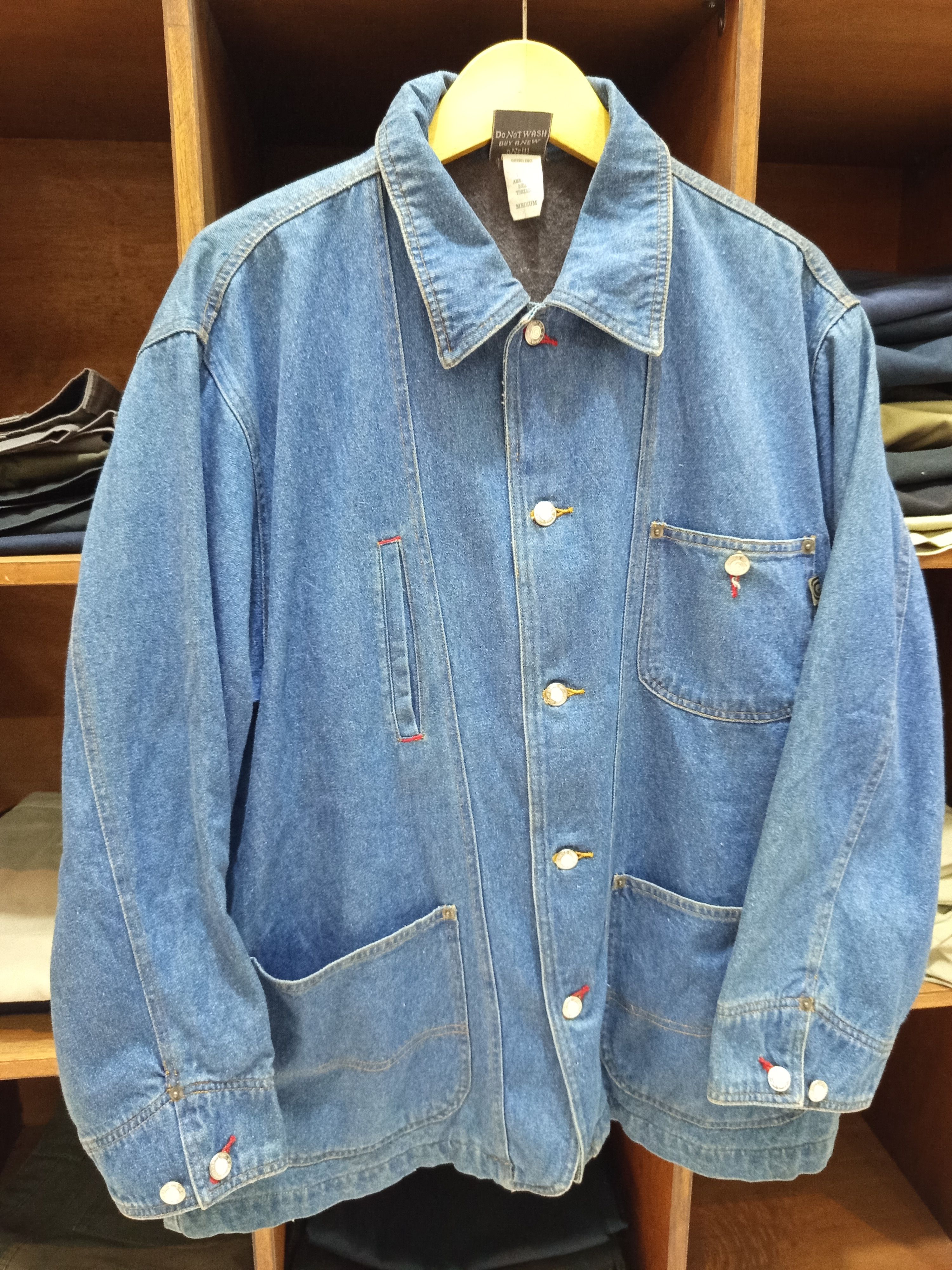 Vintage Y2K Grind Inc Denim Work Jacket Size US M / EU 48-50 / 2 - 4 Thumbnail