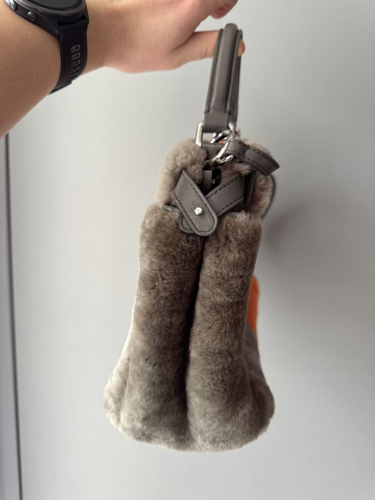 Fendi Rare Fendi Fur Peekaboo Mini Handbag Size ONE SIZE - 2 Thumbnail