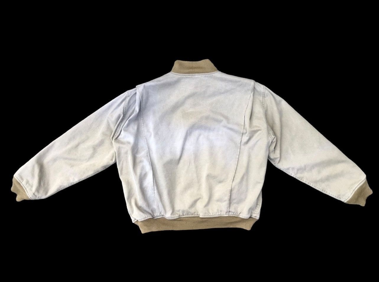 Vintage Vintage Houston Japan Wool Lining Sun Faded Tanker Jacket Size US M / EU 48-50 / 2 - 2 Thumbnail