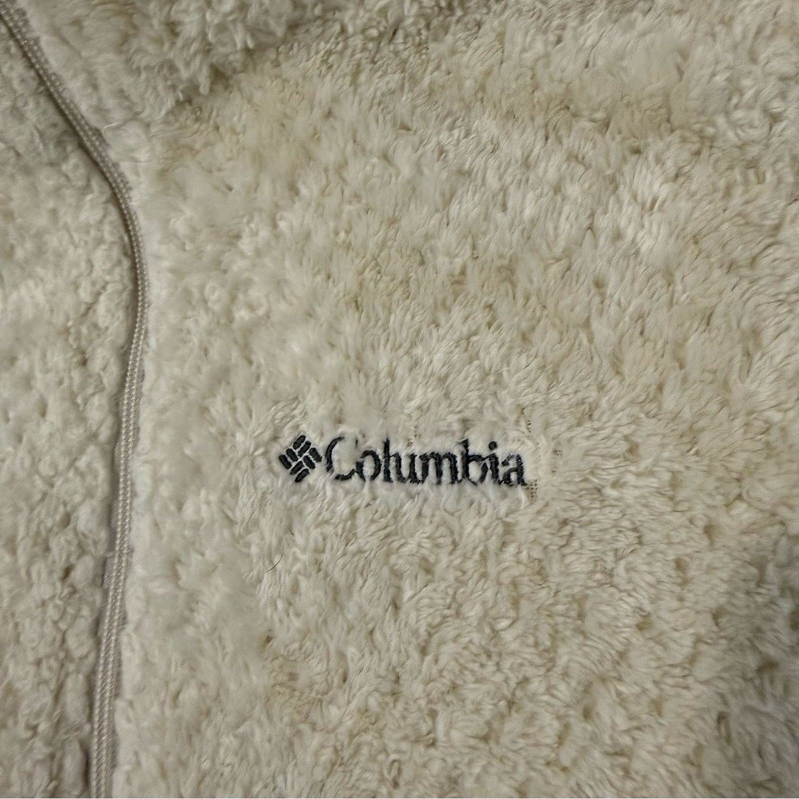 Columbia Columbia Sherpa Full Zip Textured Fleece Jacket Womens Small Size S / US 4 / IT 40 - 5 Thumbnail