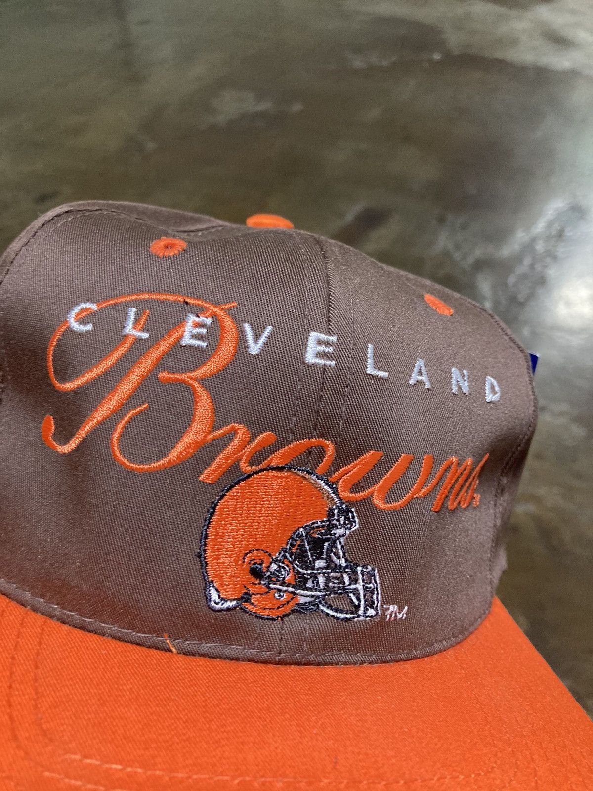 Drew Pearson × NFL × Vintage Vintage 90s Cleveland Browns Drew Pearson NFL Hat New W Tags Size ONE SIZE - 2 Thumbnail