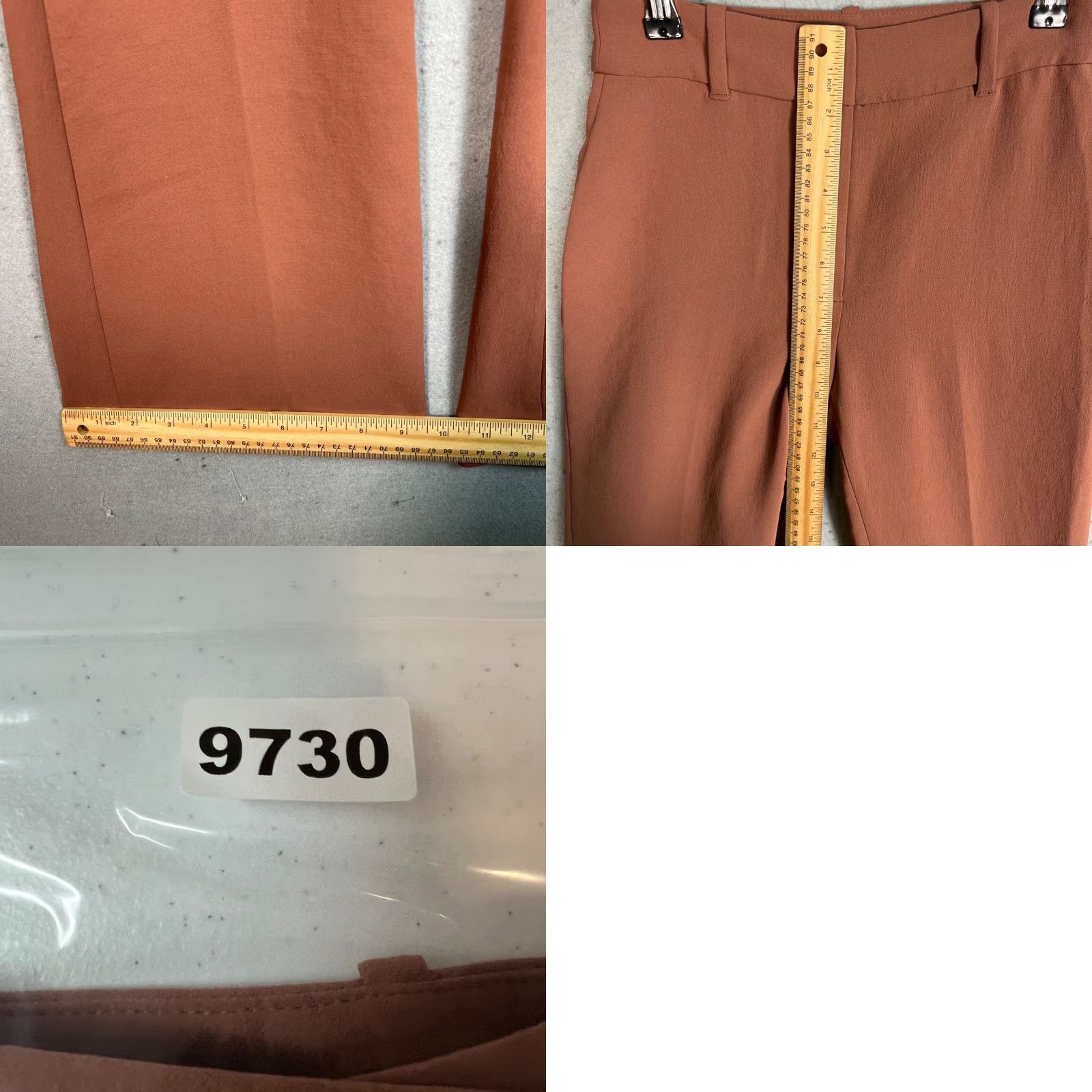 Vintage Wilfred Pants High-Waisted Flared Size 6 Rust Brown Womens Size 28" / US 6 / IT 42 - 8 Thumbnail