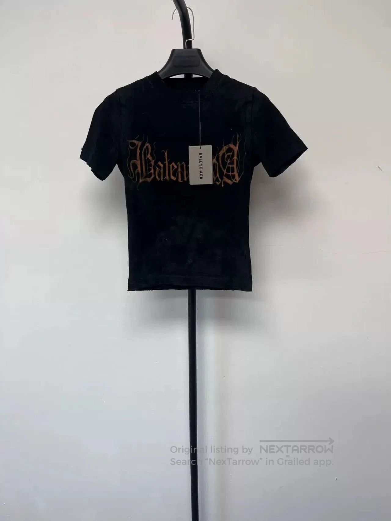 Balenciaga Balenciaga Abstract Logo Short Sleeve T. Size S / US 4 / IT 40 - 1 Thumbnail