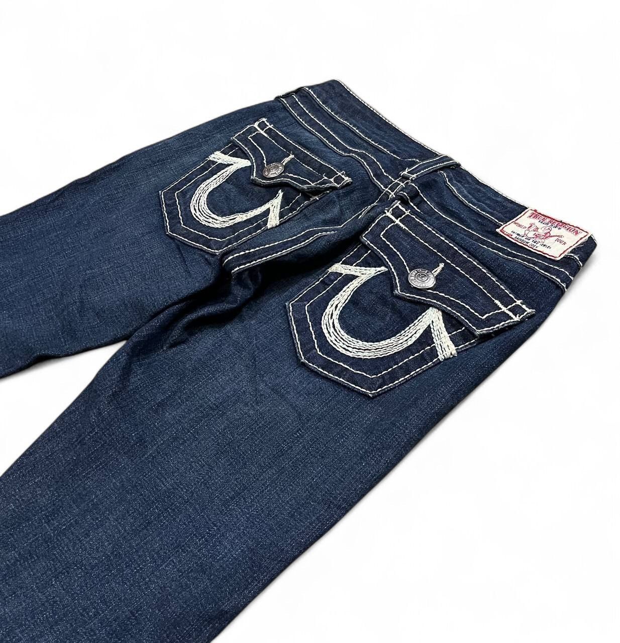 True Religion Flare Jeans true religion Rainbow Joey low rise twisted leg Size US 29 - 4 Thumbnail