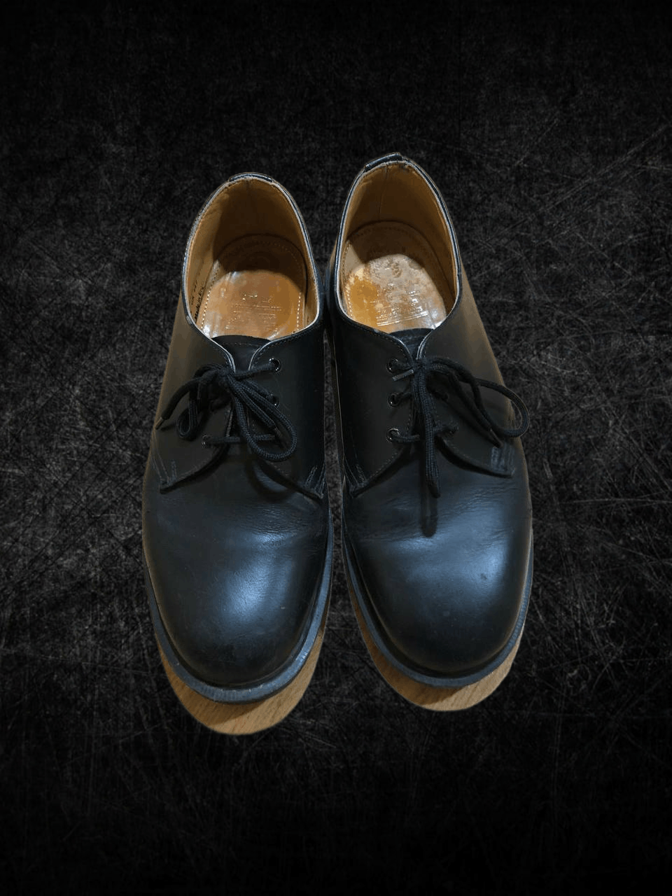 Dr. Martens Dr Martens Plain Black Work CASUAL SHOES Size US 9 / EU 42 - 1 Thumbnail