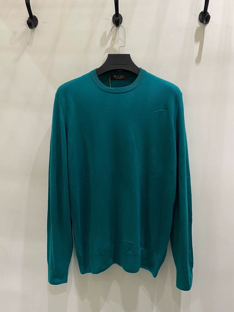 Loro Piana LORO PIANA Men's Crewneck Sweater Size US M / EU 48-50 / 2 - 1 Thumbnail