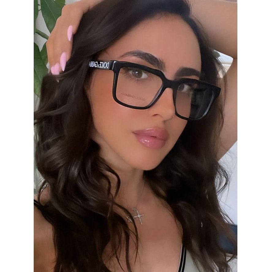 Dolce & Gabbana NEW Dolce Gabbana DG5101 Black Logo Eyeglasses Frames Size ONE SIZE - 7 Thumbnail