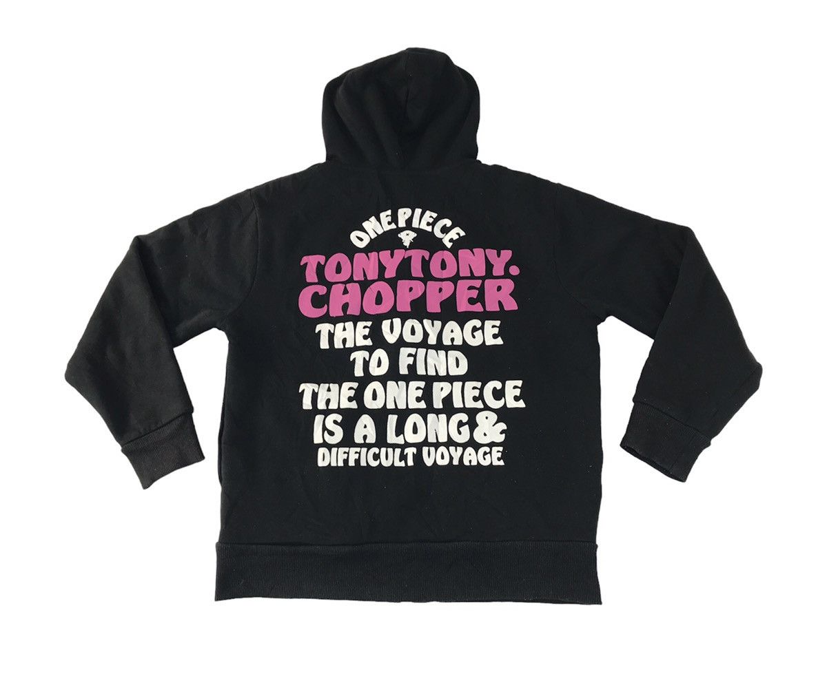 Anime One Piece Tony Chopper Pull Over Thick Hoodie Sherpa Inner Size L / US 10 / IT 46 - 2 Thumbnail
